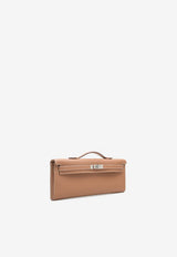 Kelly Cut in Gold Swift Leather with Palladium Hardware