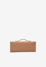 Kelly Cut in Gold Swift Leather with Palladium Hardware