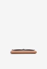 Kelly Cut in Gold Swift Leather with Palladium Hardware