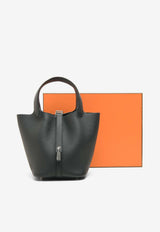 Picotin 18 in Black Clemence with Palladium Hardware