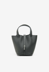 Picotin 18 in Black Clemence with Palladium Hardware