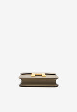 Constance 1-24 in Etoupe Epsom Leather with Gold Hardware