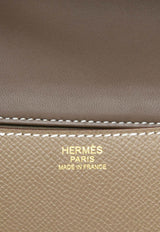 Constance 1-24 in Etoupe Epsom Leather with Gold Hardware