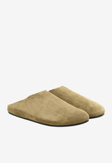 Hudson Suede Slippers