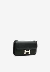 Constance Elan in Black Epsom Leather with Palladium Hardware