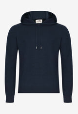Cashmere Sweater with leather detail