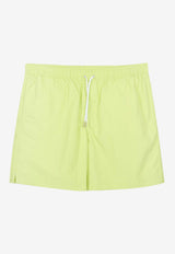 "H Fantome" Print Swim Trunks