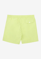 "H Fantome" Print Swim Trunks