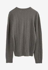 Torsades et H Fantome Cashmere Sweater