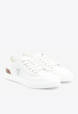 Get Low-Top Sneakers in White Calfskin