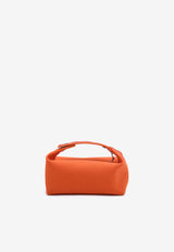 Small Bride-a-Brac Pouch in Orange Feu Canvas