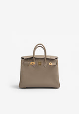 Birkin 25 in Etoupe Togo with Gold Hardware