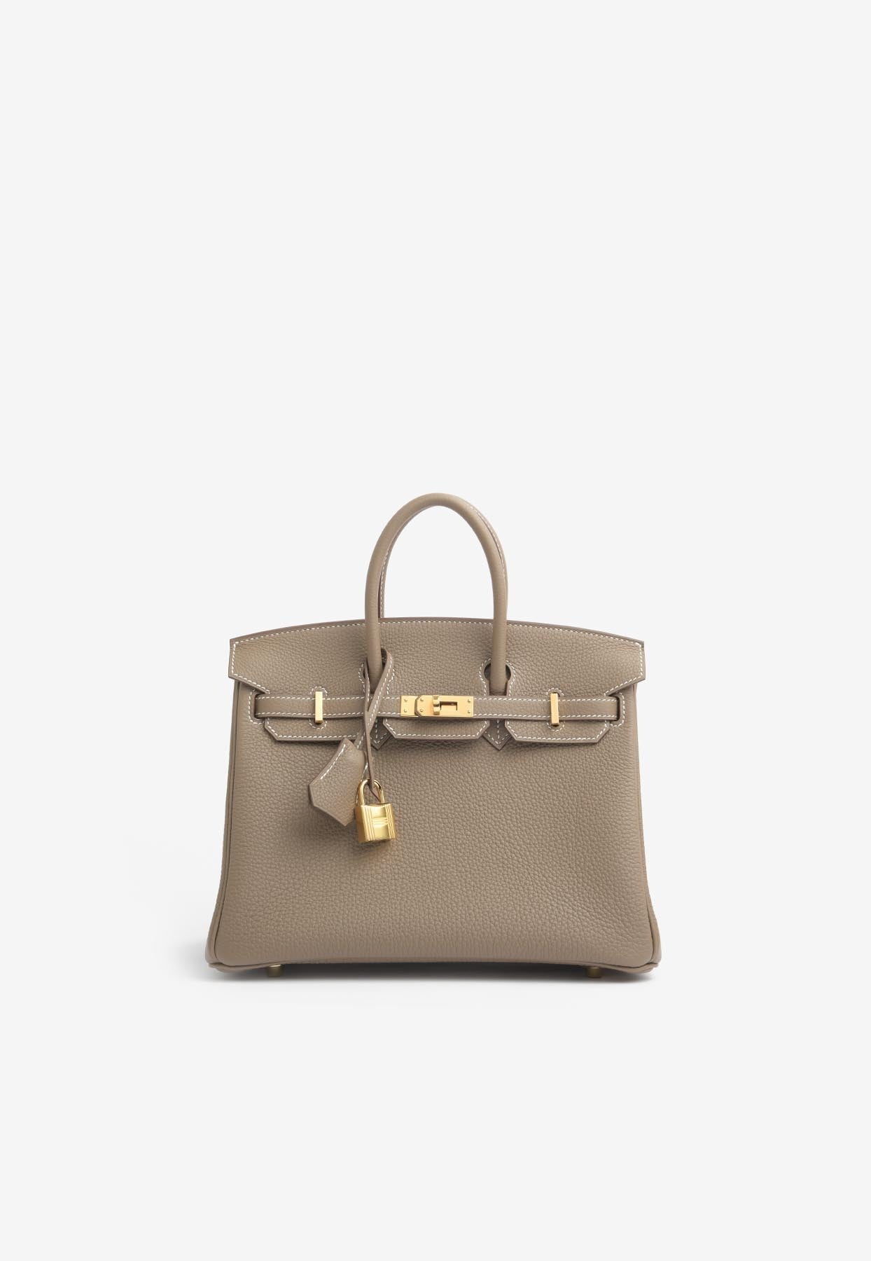 Birkin 25 in Etoupe Togo with Gold Hardware – THAHAB KW