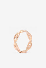 Chaine d'ancre Enchaînée PM Ring in Rose Gold