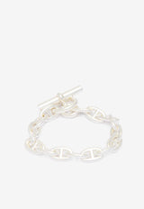 Hermès Chaine d'Ancre MM Bracelet in Silver