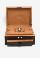 Hermès Arceau L'heure De La Lune 43mm Watch in Matte Alligator Single Tour Strap