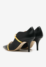 Malone Souliers Maureen 70 Nappa Leather Pumps MAUREEN PUMP 70-24 BLACK/GOLD