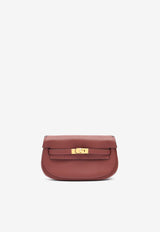 Hermès Kelly Moove in Rouge H Swift Leather with Gold Hardware