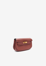 Hermès Kelly Moove in Rouge H Swift Leather with Gold Hardware