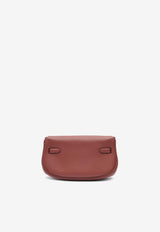 Kelly Moove in Rouge H Swift Leather with Gold Hardware