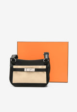 Mini Jypsiere in Black Evergrain Leather with Palladium Hardware