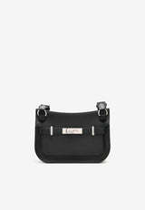 Mini Jypsiere in Black Evergrain Leather with Palladium Hardware