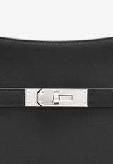 Mini Jypsiere in Black Evergrain Leather with Palladium Hardware