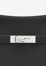 Mini Jypsiere in Black Evergrain Leather with Palladium Hardware