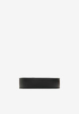 Mini Jypsiere in Black Evergrain Leather with Palladium Hardware