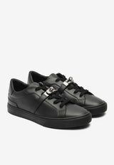 Day Palladium Kelly Buckle Sneakers in Black Calf Leather