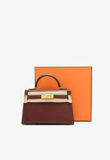 Hermès Kelly 20 Touch in Rouge H Madame and Bourgogne Matte Alligator with Gold Hardware K20TRHMBMAGHW