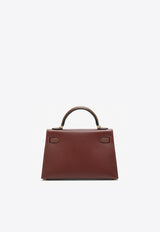 Hermès Kelly 20 Touch in Rouge H Madame and Bourgogne Matte Alligator with Gold Hardware K20TRHMBMAGHW