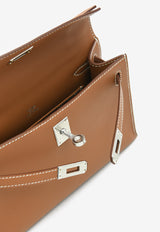 Hermès Kelly Pochette in Gold Swift with Palladium Hardware KPGSPHW