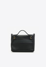 Hermès 24/24 - 21 in Black Volupto Leather with Gold Hardware 24/24-21BVLGHW