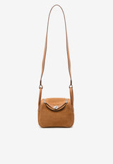 Mini Lindy 20 in Gold Swift and Chamois Grizzly with Palladium Hardware