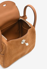 Mini Lindy 20 in Gold Swift and Chamois Grizzly with Palladium Hardware