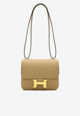 Hermès Constance 18 Miroir in Poussiere Epsom with Gold Hardware