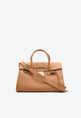Jimmy Choo Rosalie Grained Leather Tote Bag Brown JCROSALIEBROWN_IH