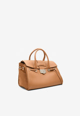 Jimmy Choo Rosalie Grained Leather Tote Bag Brown JCROSALIEBROWN_IH