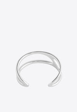 Hermès Chaine d'Ancre Punk GM Cuff Bracelet in Silver