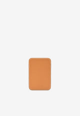 Faubourg MagSafe Cardholder in Gold Swift Leather