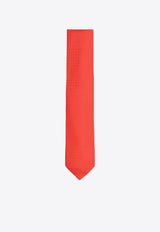 Hermès Faconnee H Silk Tie Red 030189TRED_IH