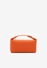 Hermes Orange Fleu Large Bride-a-Brac in Orange Feu Canvas