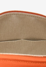 Hermes Orange Fleu Large Bride-a-Brac in Orange Feu Canvas