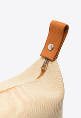 Hermès Large Bride-a-Brac Cabriole Pouch in Biscuit Canvas