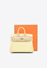 Hermès Birkin 25 in Jaune Milton Swift Leather with Palladium Hardware