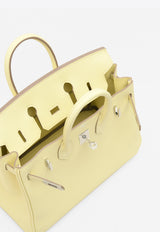 Hermès Birkin 25 in Jaune Milton Swift Leather with Palladium Hardware