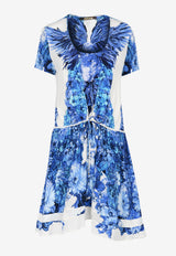 Floral Print Mini Dress