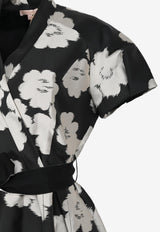 Floral Print Kimono Dress