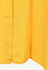Asymmetric Satin Blouse